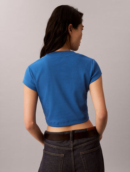 Monologo Baby Tee - Calvin Klein Women