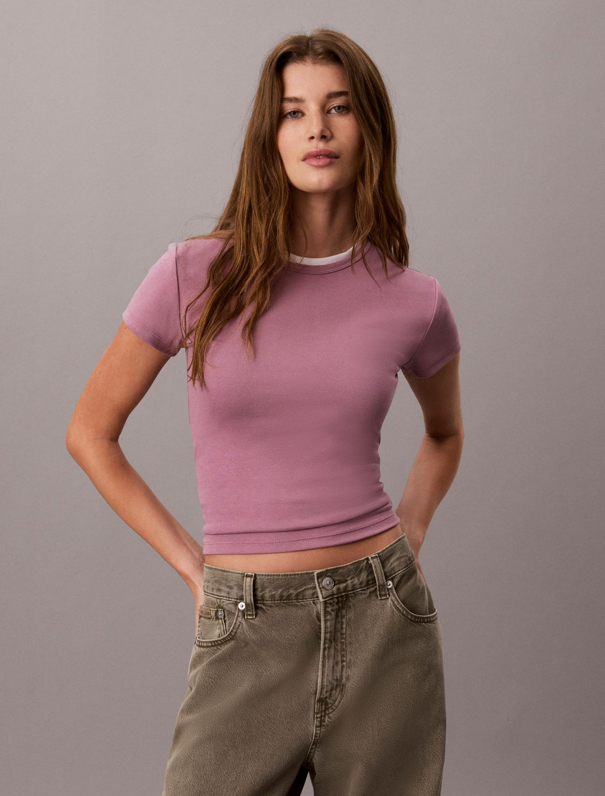Refined Baby Tee - Calvin Klein Women