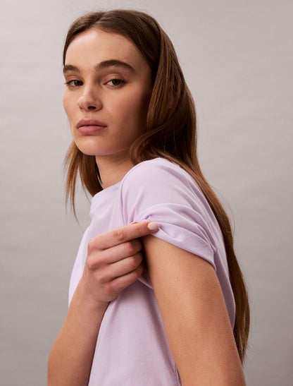 Script Monologo Graphic Classic T-Shirt - Calvin Klein Women