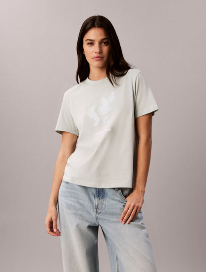 Floral Classic Tee - Calvin Klein Women