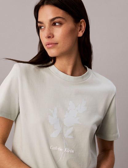 Floral Classic Tee - Calvin Klein Women
