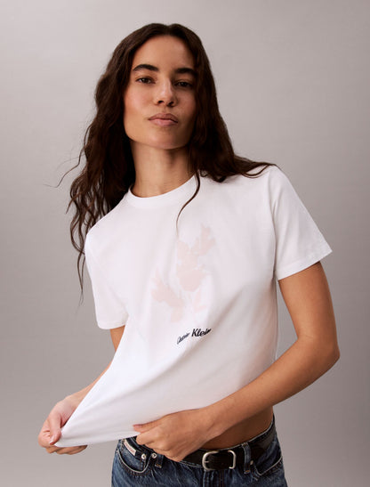 Floral Classic Tee - Calvin Klein Women