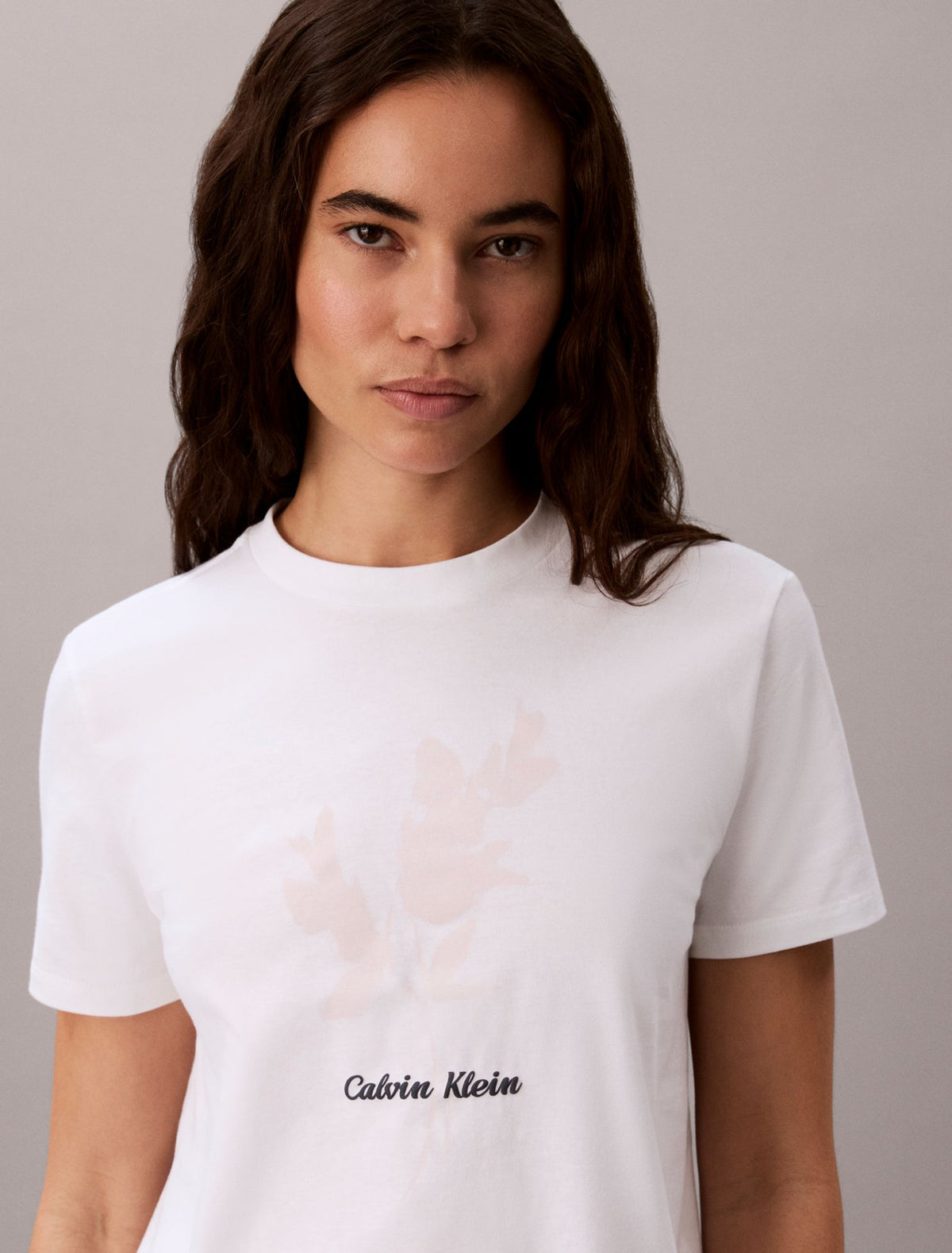 Floral Classic Tee - Calvin Klein Women