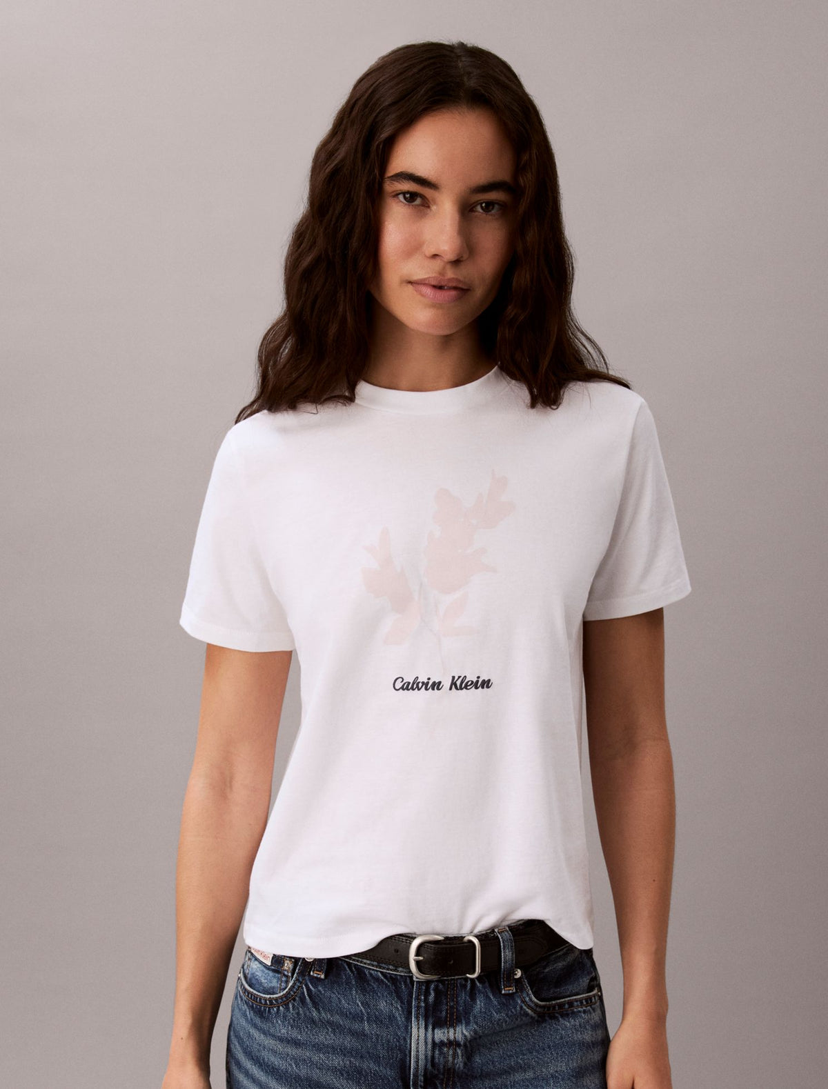 Floral Classic Tee - Calvin Klein Women