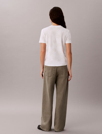 Allover Floral Tee - Calvin Klein Women