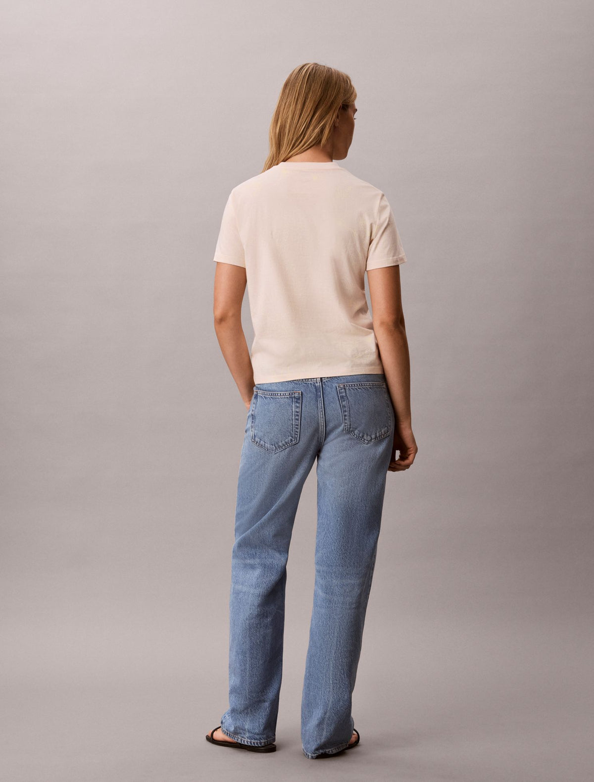 Floral Print Classic T-Shirt - Calvin Klein Women
