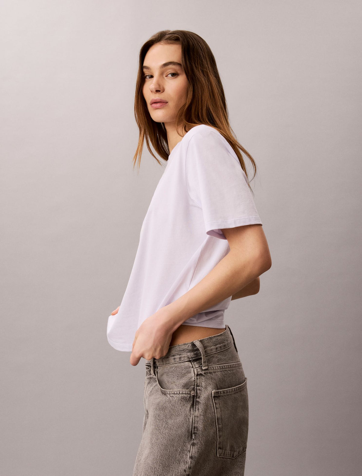 Boxy CK NY Graphic Tee - Calvin Klein Women