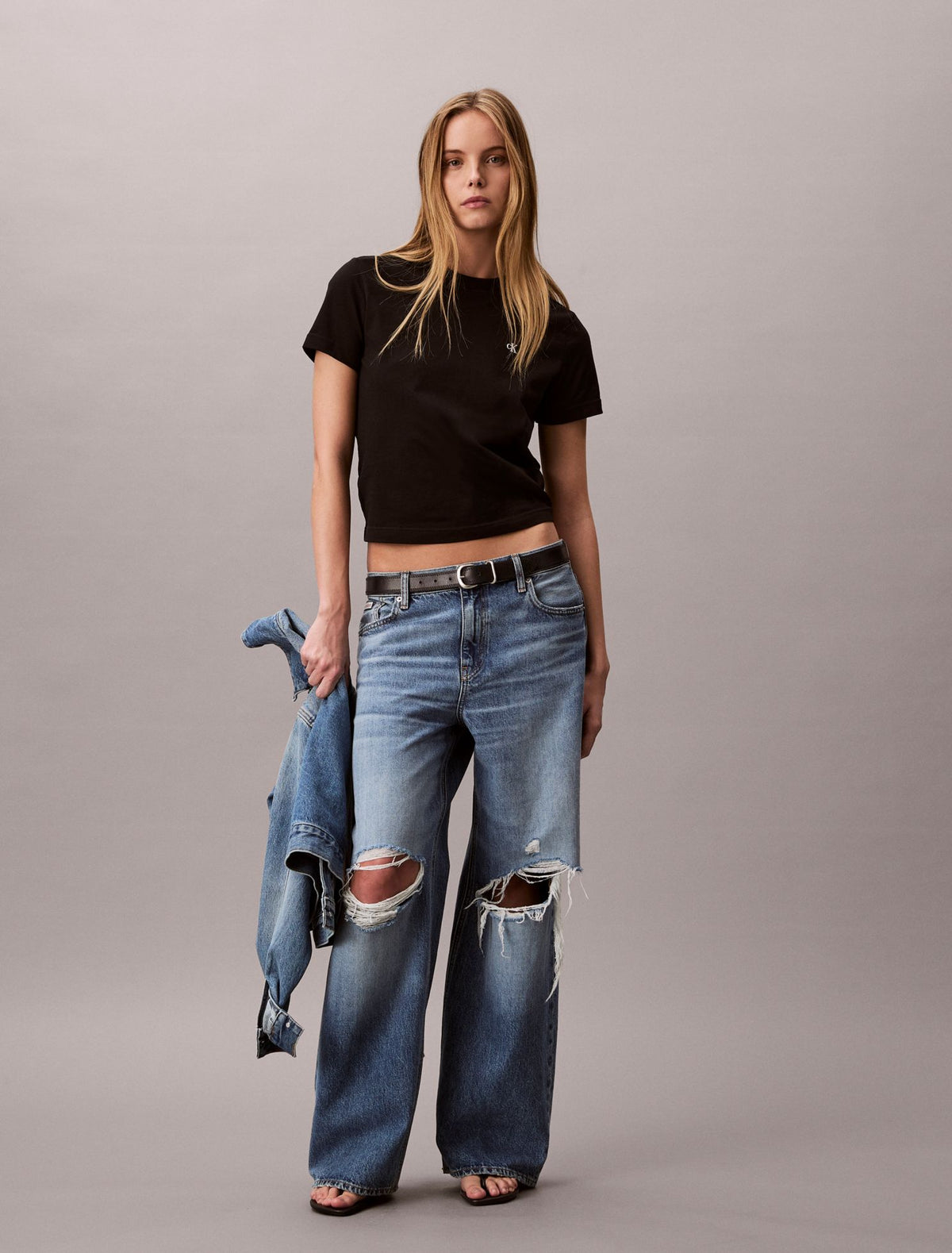 Monogram T-Shirt - Calvin Klein Women