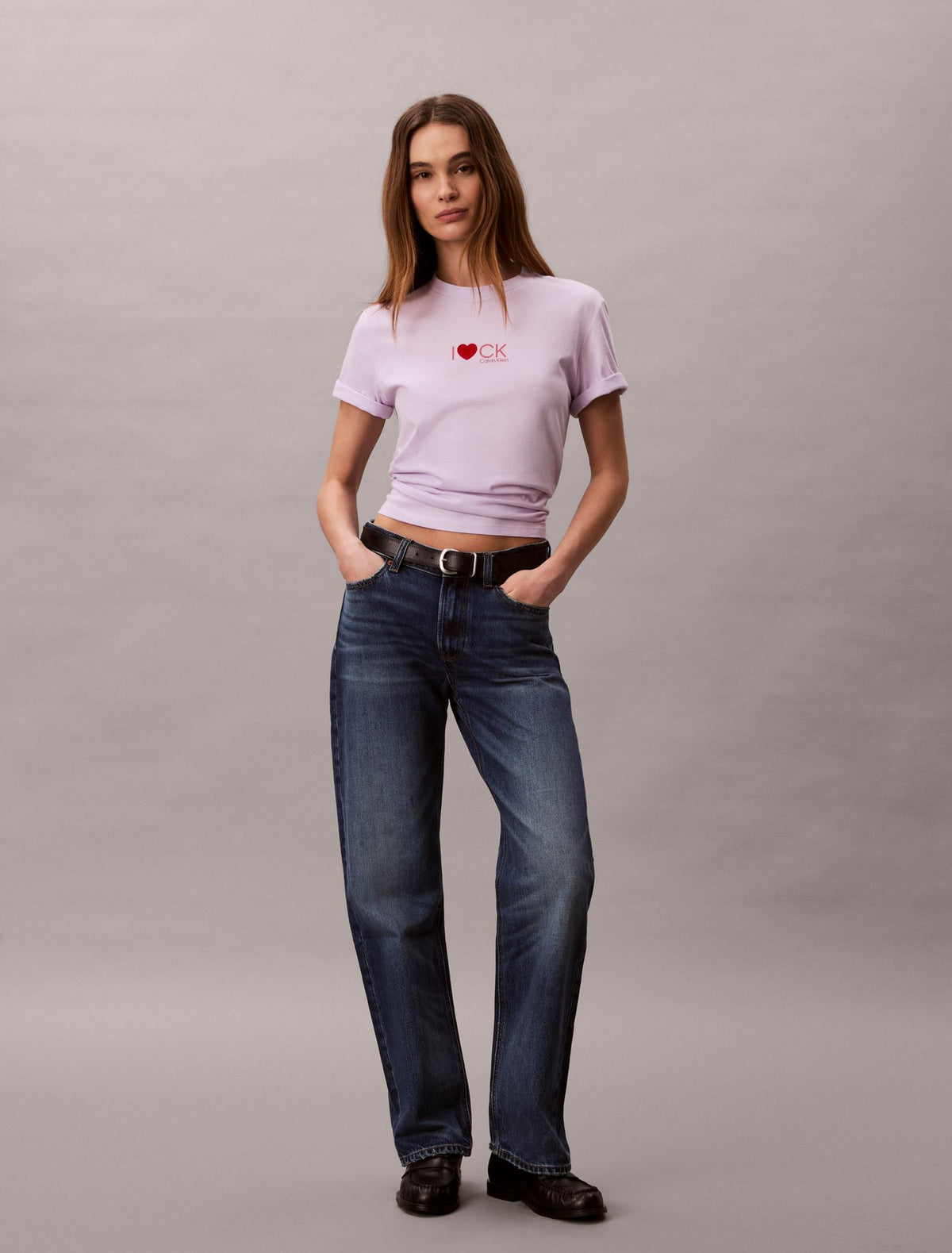 Heart Logo Classic T-Shirt - Calvin Klein Women