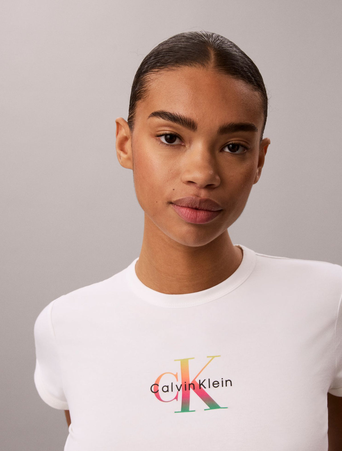 Pride Monologo Baby Tee - Calvin Klein Women