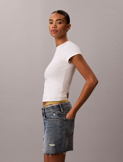 Pride Monologo Baby Tee - Calvin Klein Women