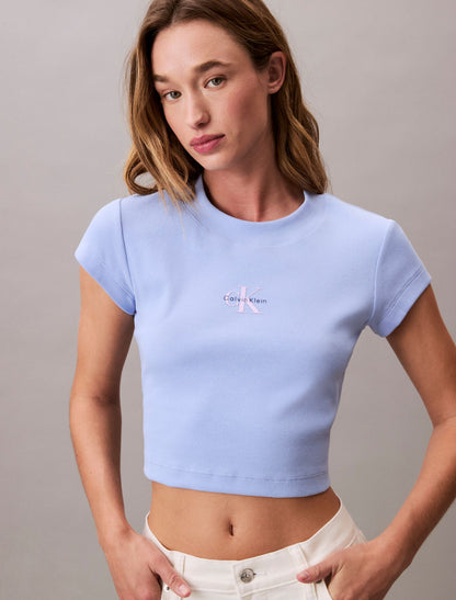 Monologo Baby Tee - Calvin Klein Women
