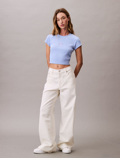 Monologo Baby Tee - Calvin Klein Women