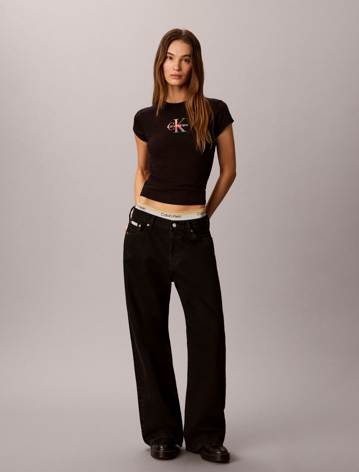 Pride Monologo Baby Tee - Calvin Klein Women