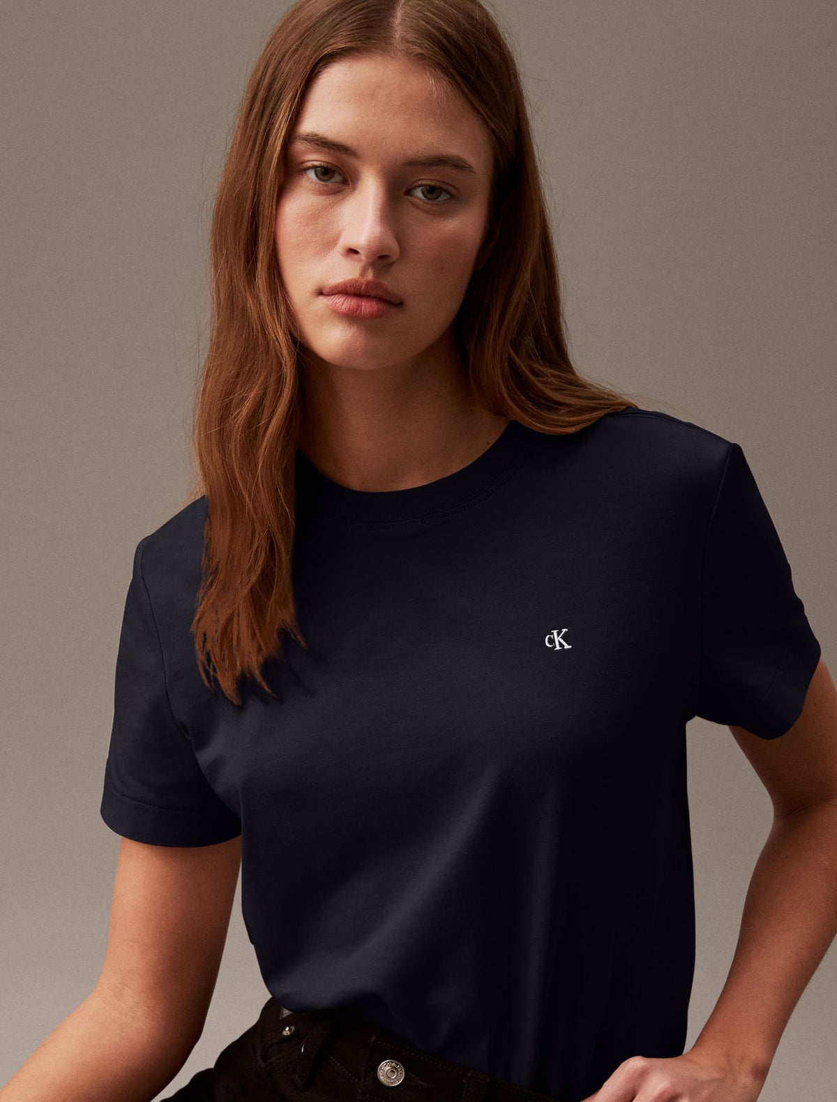 Monogram T-Shirt - Calvin Klein Women