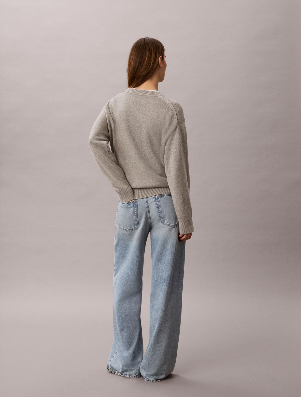 Logo Graphic Relaxed Sweater - Calvin Klein Women
