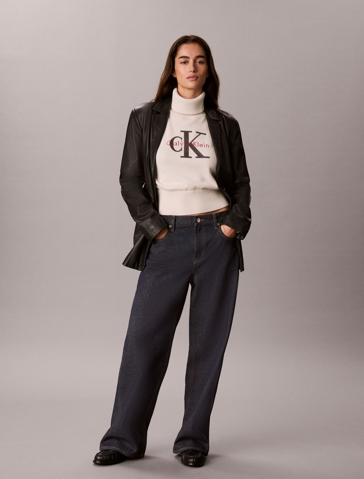 Monologo Turtleneck Sweater - Calvin Klein Women