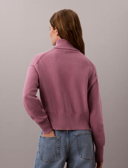 Monologo Turtleneck Sweater - Calvin Klein Women