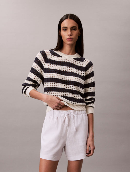 Open Stitch Sweater - Calvin Klein Women