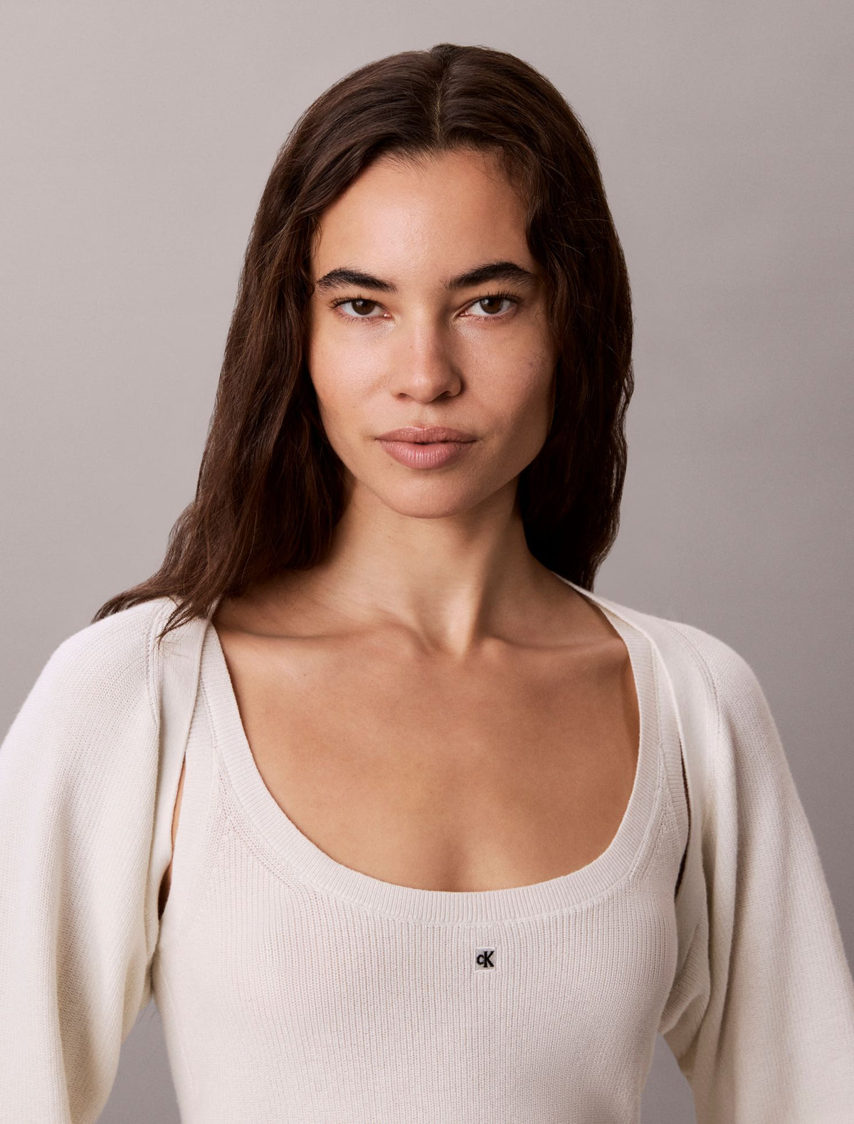 2-In-1 Cardigan Tank Set - Calvin Klein Women