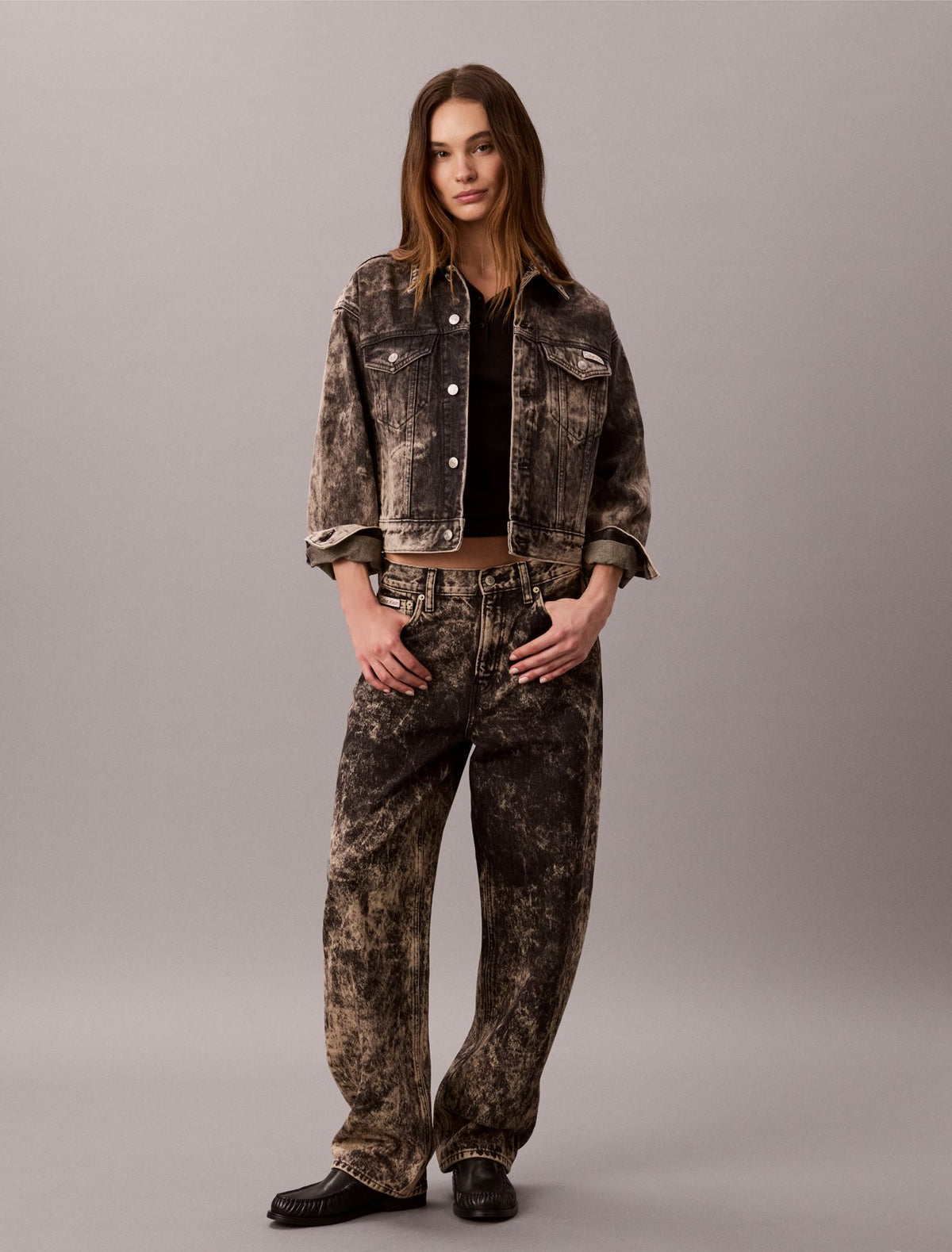 90s Trucker Jacket - Calvin Klein Women