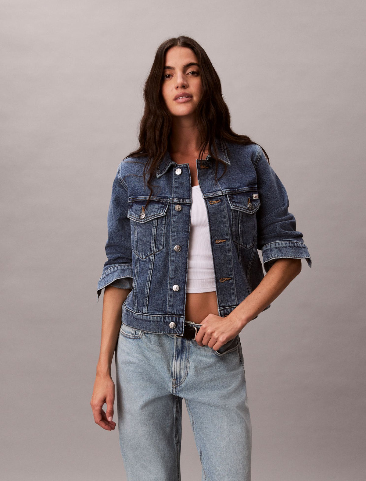 Classic Trucker Jacket - Calvin Klein Women