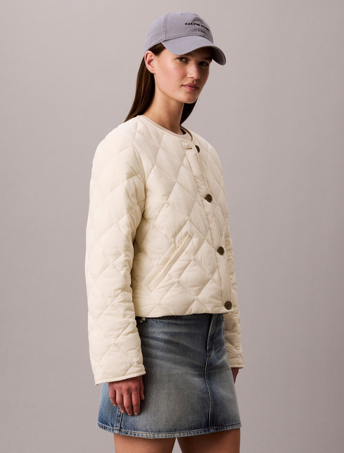 Quilted Liner Jacket - Calvin Klein Women