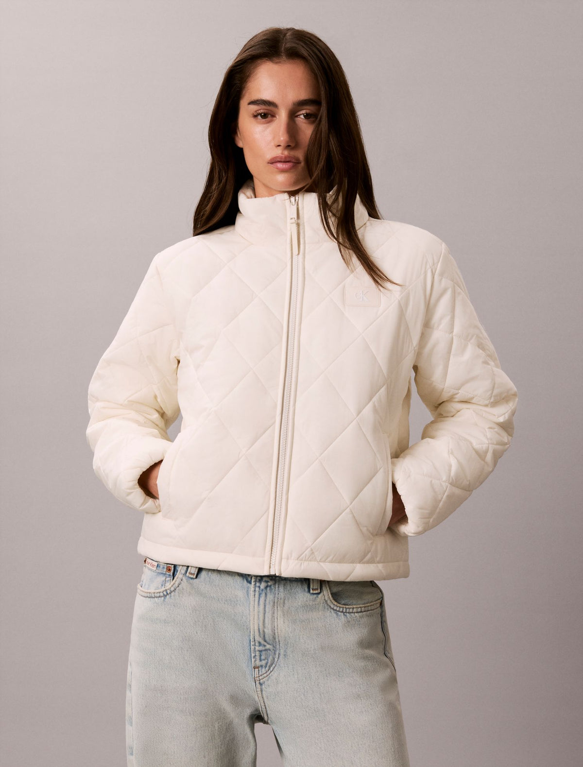 Quilted Hooded Puffer Jacket - Calvin Klein Women