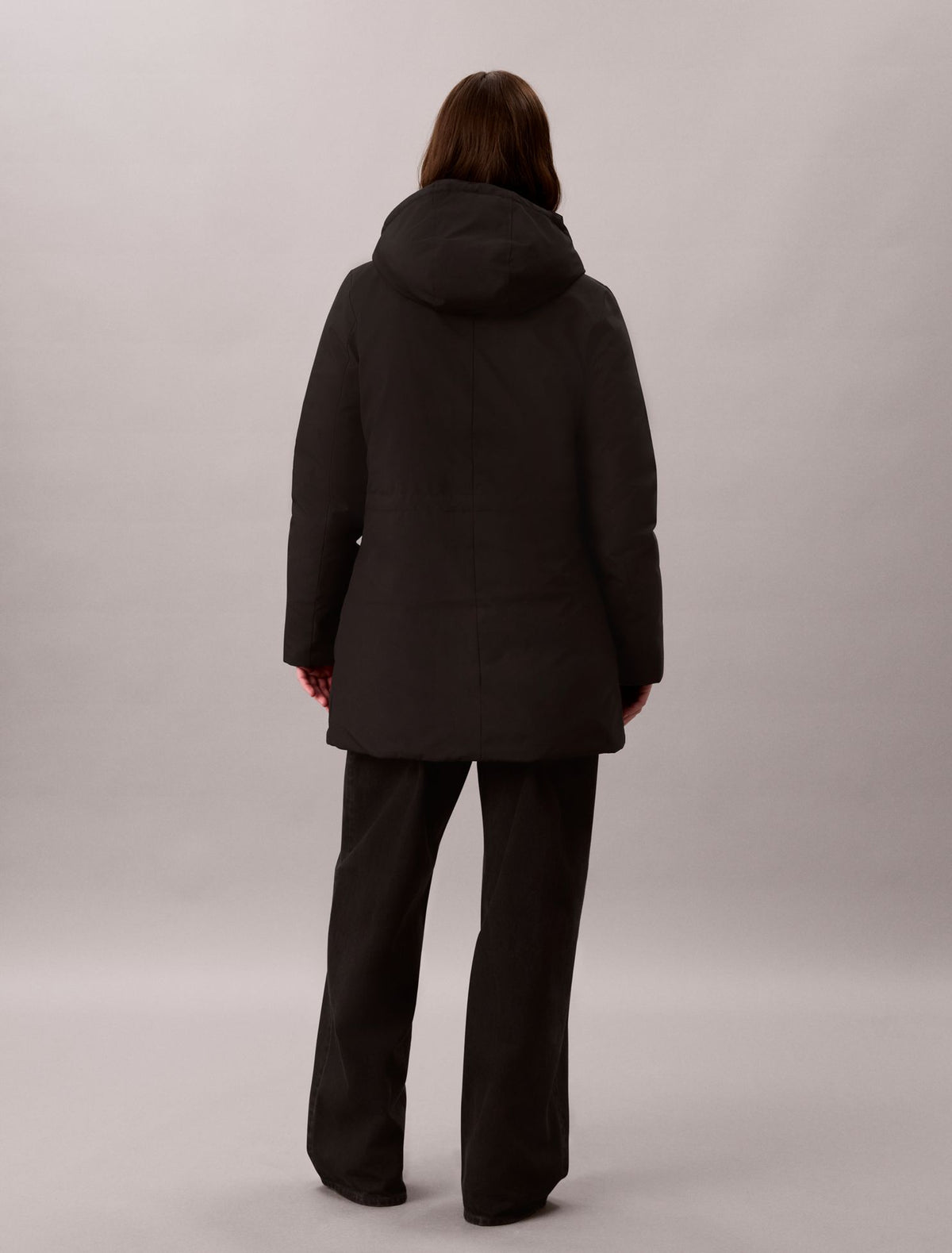 Lightweight Mid Length Parka Jacket - Calvin Klein Women