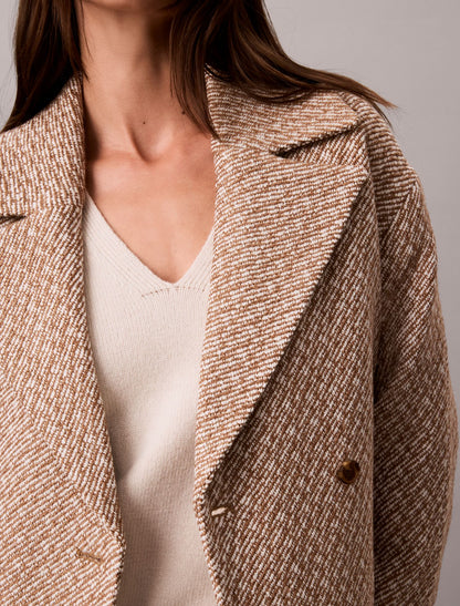 Relaxed Short Peacoat - Calvin Klein Women