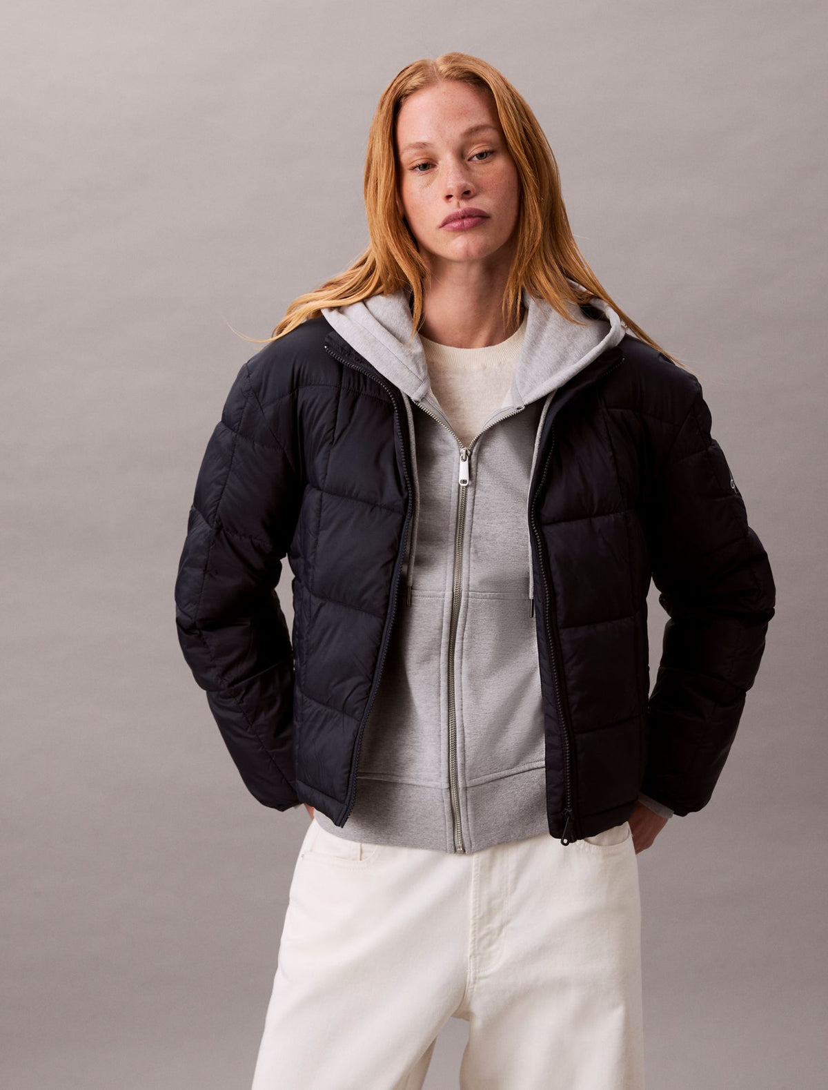Lightweight Puffer Jacket - Calvin Klein Women