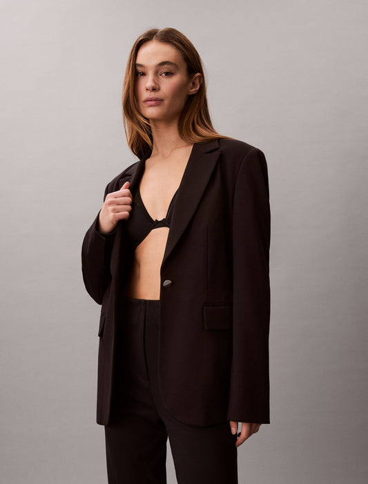 Ponte Slim Blazer - Calvin Klein Women