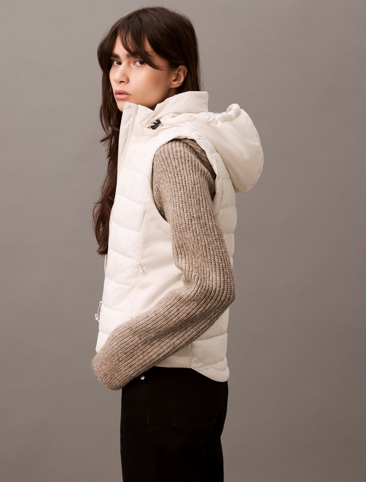 Nylon Puffer Vest - Calvin Klein Women