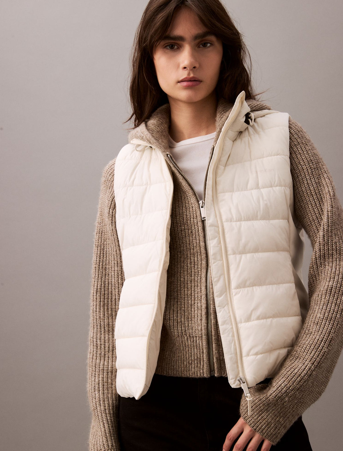 Nylon Puffer Vest - Calvin Klein Women