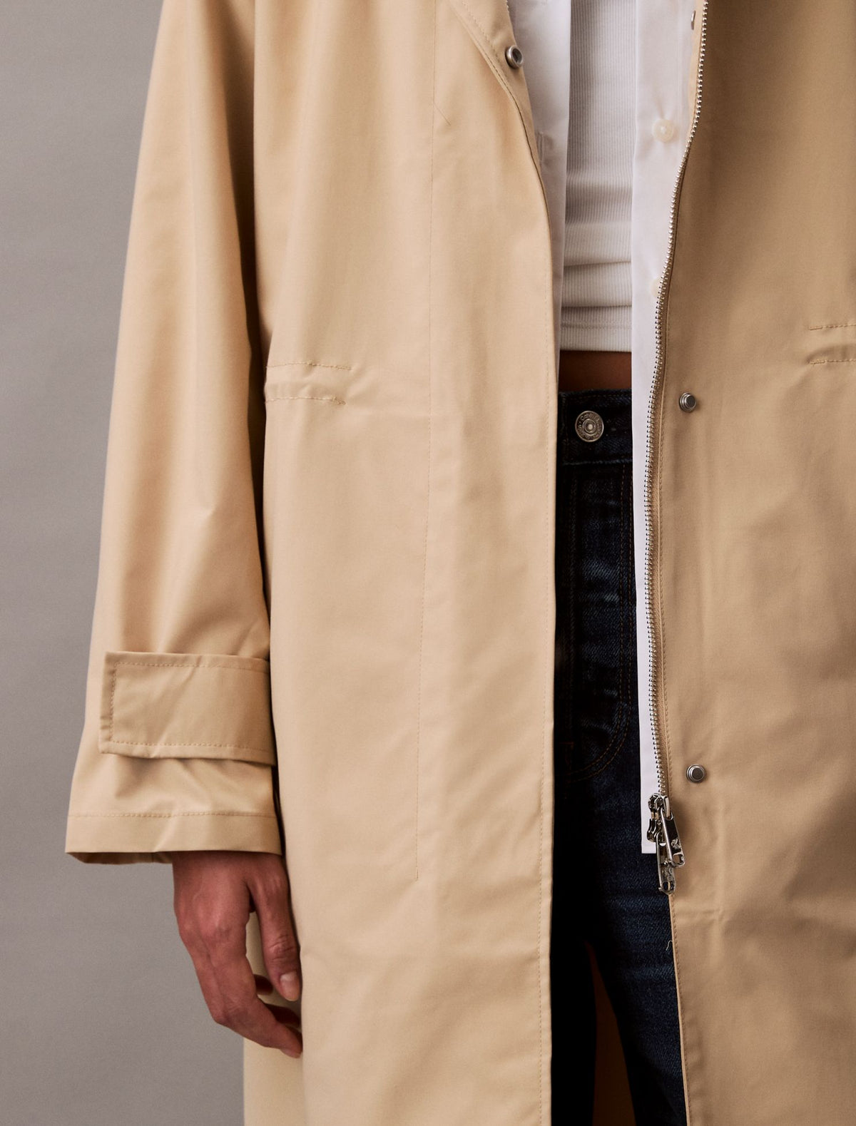 Rain Anorak Jacket - Calvin Klein Women