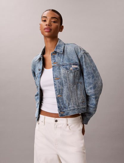 90s Trucker Jacket - Calvin Klein Women