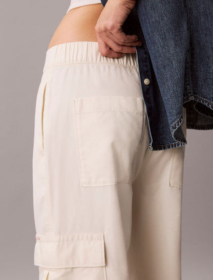 Soft Twill Cargo Pants - Calvin Klein Women