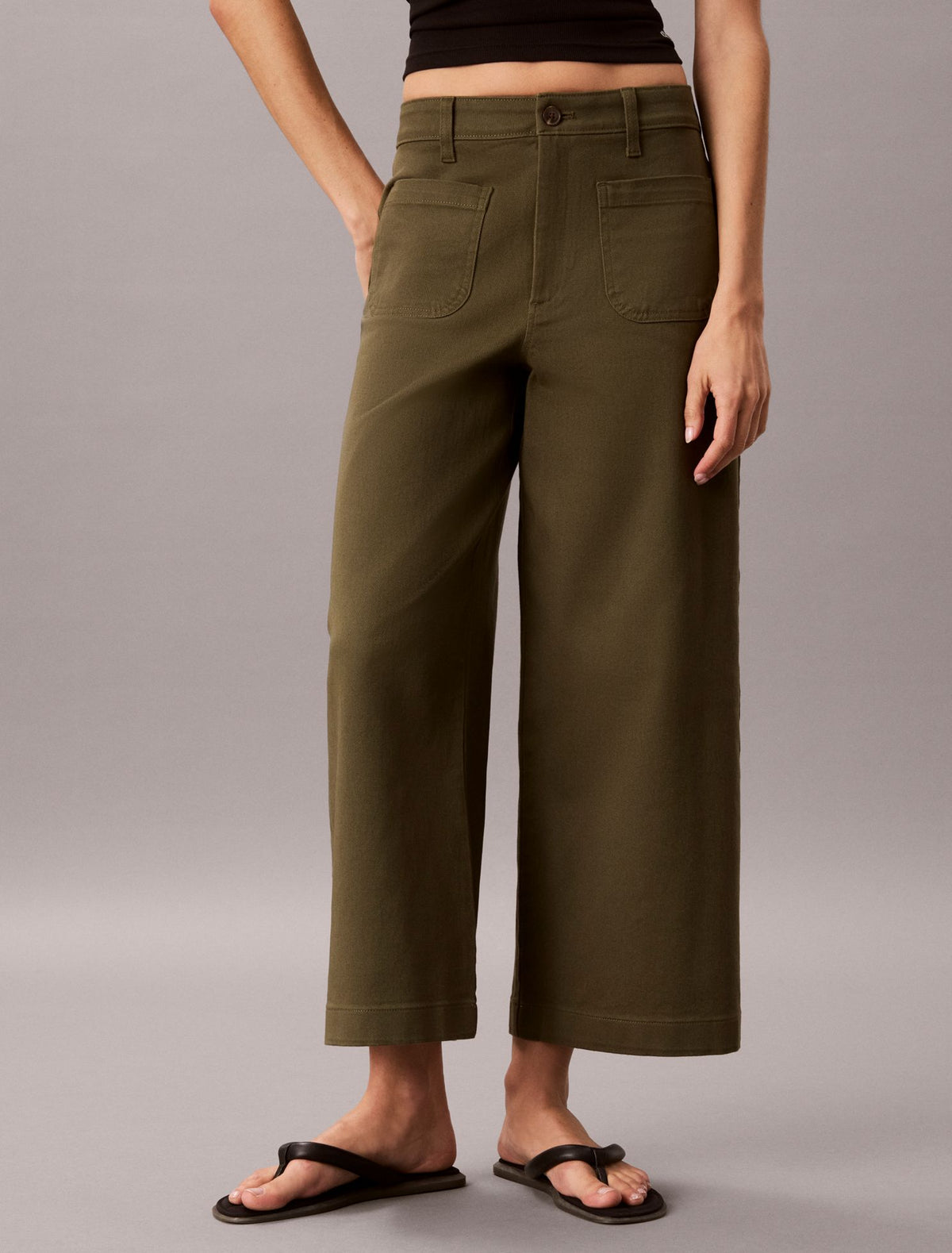 Stretch Twill Marcy Pants - Calvin Klein Women