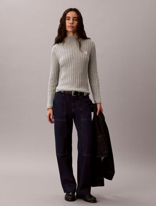 Denim Workwear Pants - Calvin Klein Women
