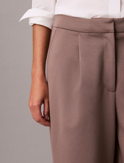 Ponte Wide Leg Pants - Calvin Klein Women
