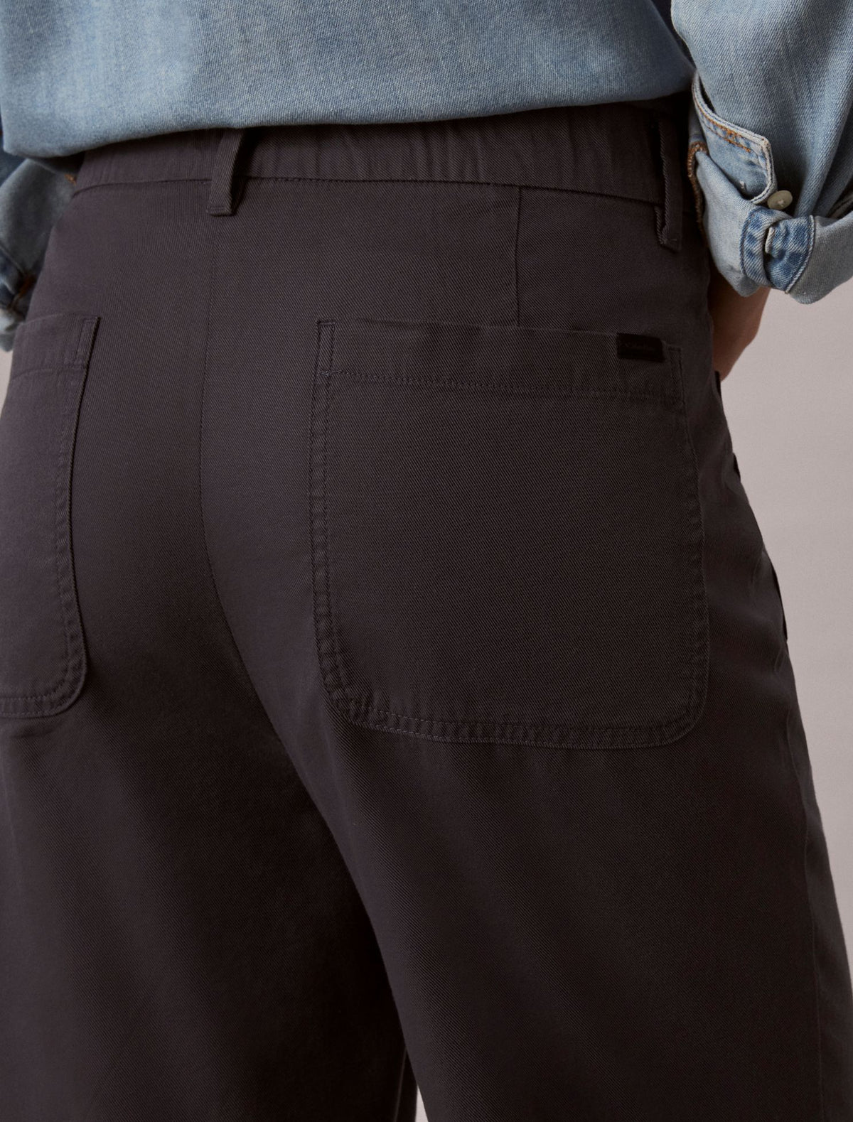 Marcy Twill Wide Leg Pants - Calvin Klein Women
