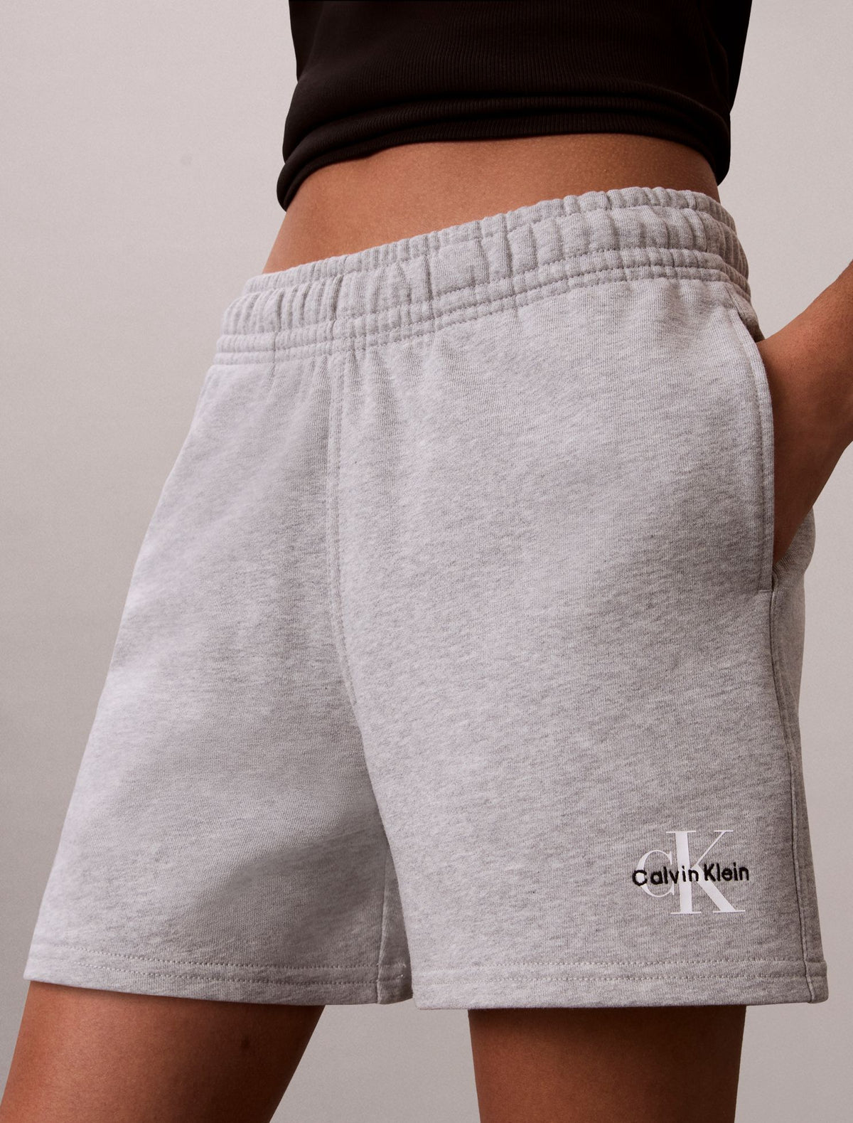 Monologo French Terry Shorts - Calvin Klein Women