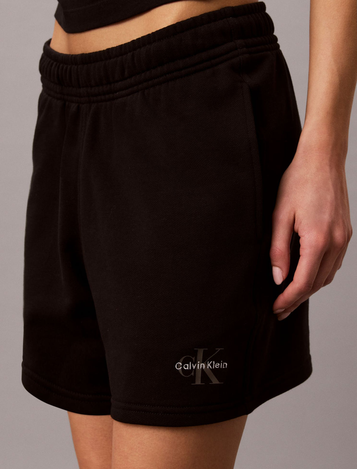 Monologo French Terry Shorts - Calvin Klein Women