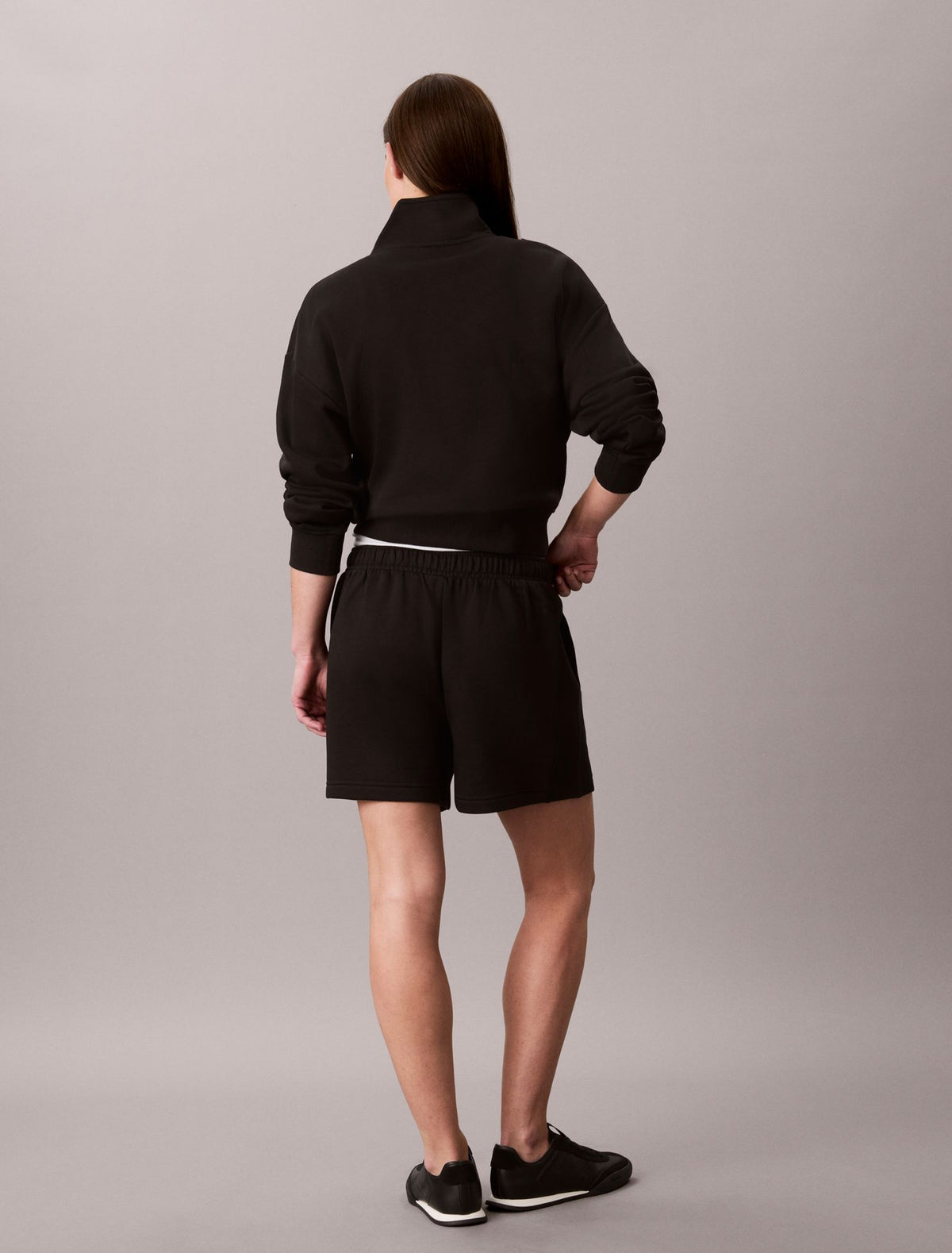 Monogram Fleece Shorts - Calvin Klein Women