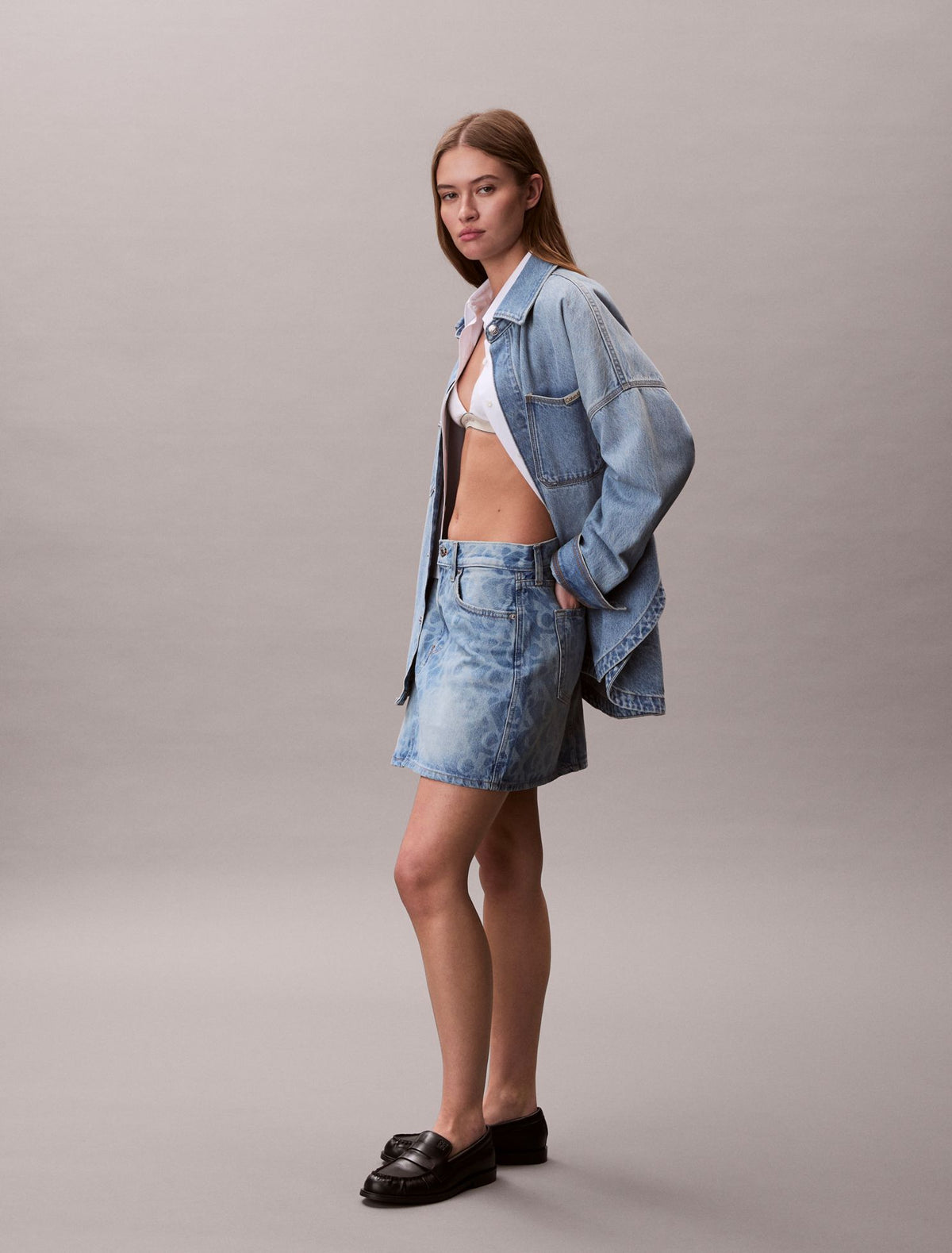 90s Mini Skirt - Calvin Klein Women