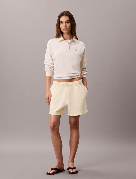 Monologo Fleece Pull-On Shorts - Calvin Klein Women