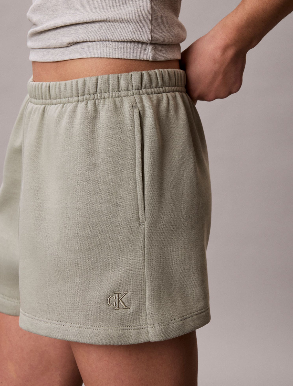 Archive Logo Fleece Shorts - Calvin Klein Women