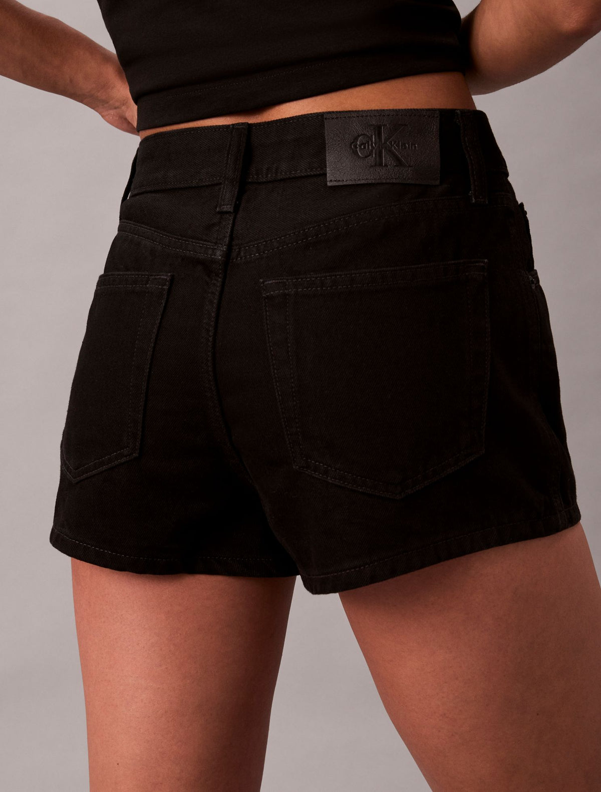 Denim Mini Shorts - Calvin Klein Women