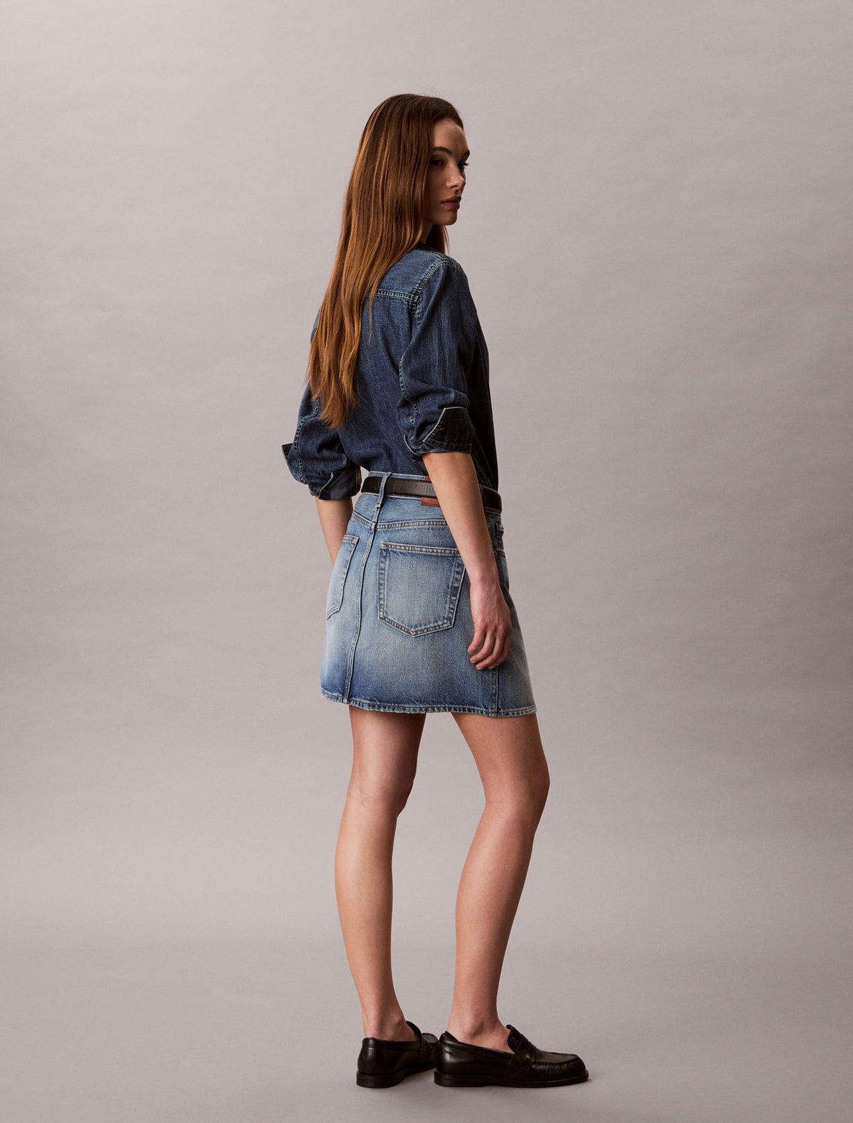90s Mini Skirt - Calvin Klein Women