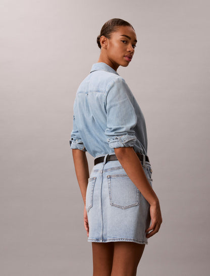 90s Mini Skirt - Calvin Klein Women